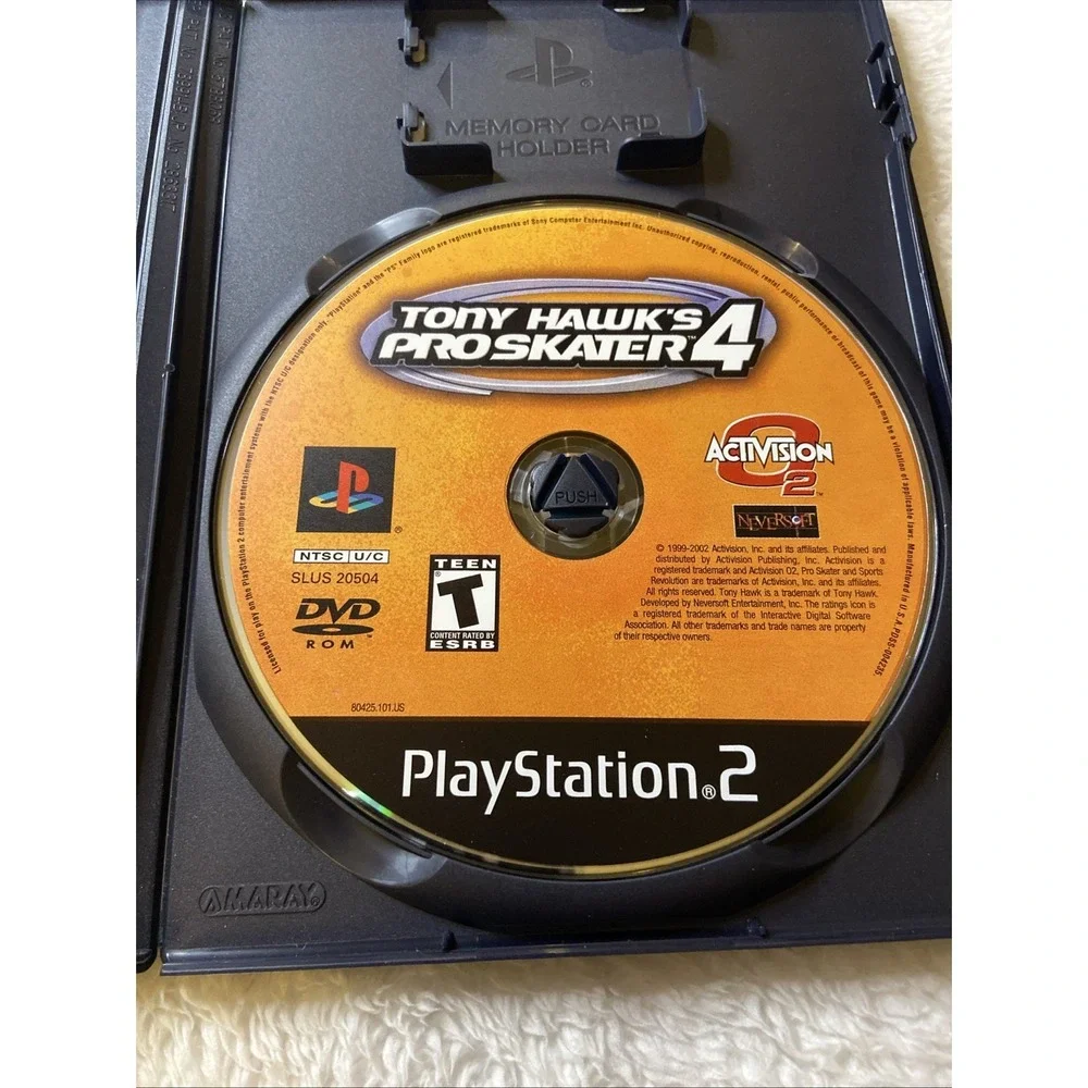 Tony Hawk's Pro Skater 4 CIB PlayStation 2 Sony Complete Manual‎